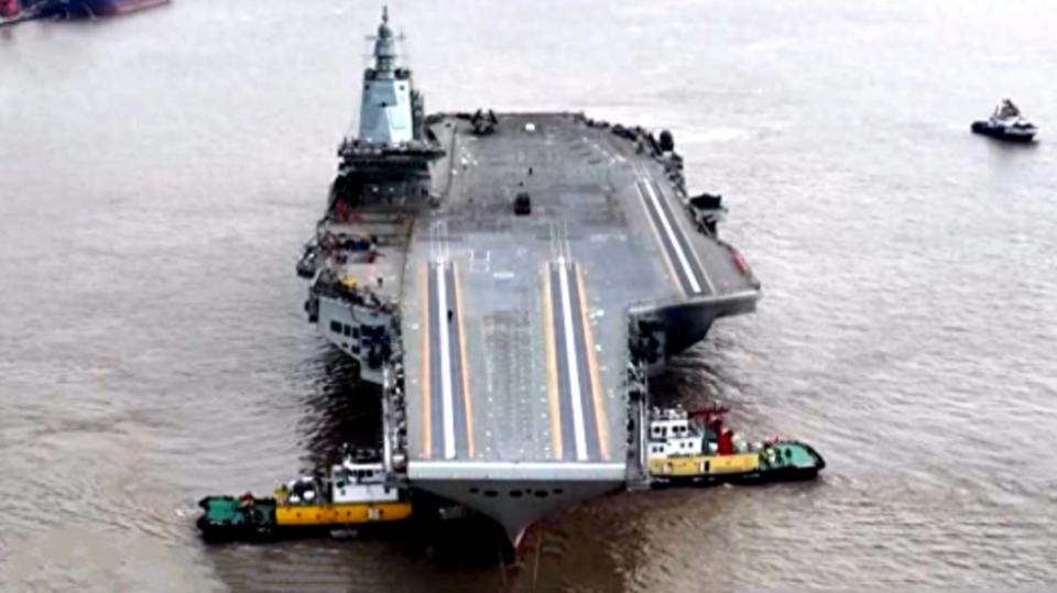 中國(guó)官方宣布，004航母采用核動(dòng)力，開(kāi)啟新時(shí)代，中國(guó)核動(dòng)力航母時(shí)代開(kāi)啟，004航母采用核動(dòng)力宣布上線